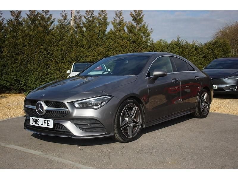 Used Mercedes CLA220 AMG line 190 HP (139 kW) 2019 Grey Sedan