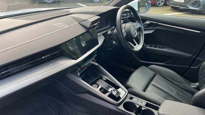 Used Audi A3 S-Line 150 HP (110 kW) 2022 White Sedan