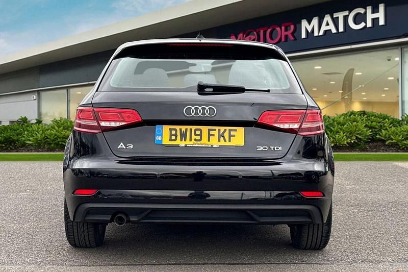 Used Audi A3 Comfort 2019 Black Sedan