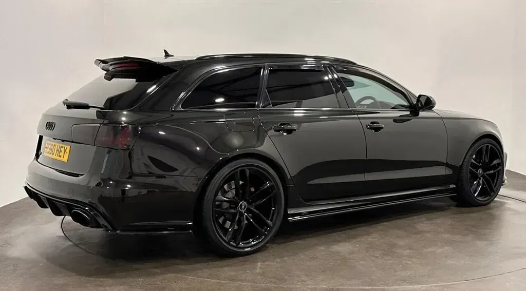Used Audi RS6 Design 560 HP (411 kW) 2015 Black Estate
