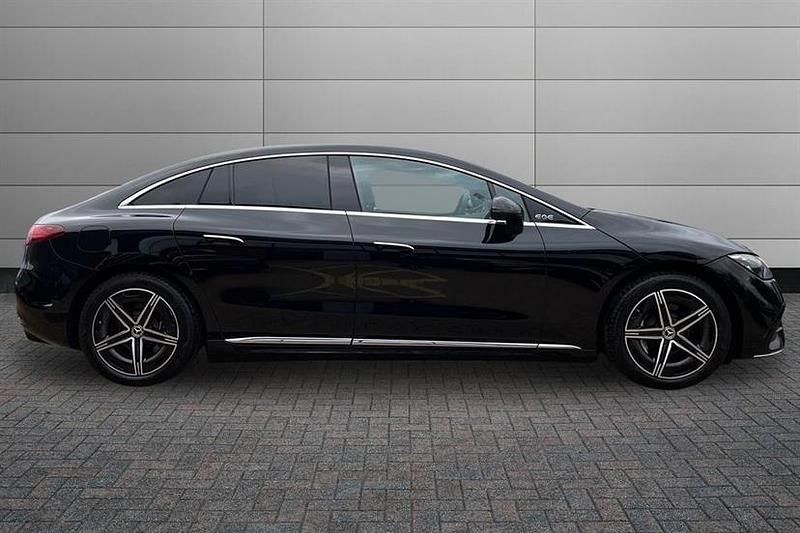 Used Mercedes EQE350 AMG line 214 kW (292 HP) 2024 Black Sedan