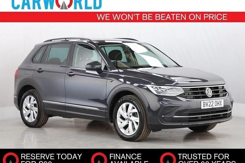 Grey Used 2022 VW Tiguan Life SUV | £14,685 (Fair price) - Image 1/1