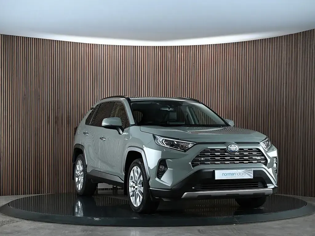 Used Toyota RAV4 Hybrid 2021 Green SUV