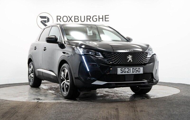 Black Used 2021 Peugeot 3008 GT SUV | £15,995 (Good price) - Image 1/4