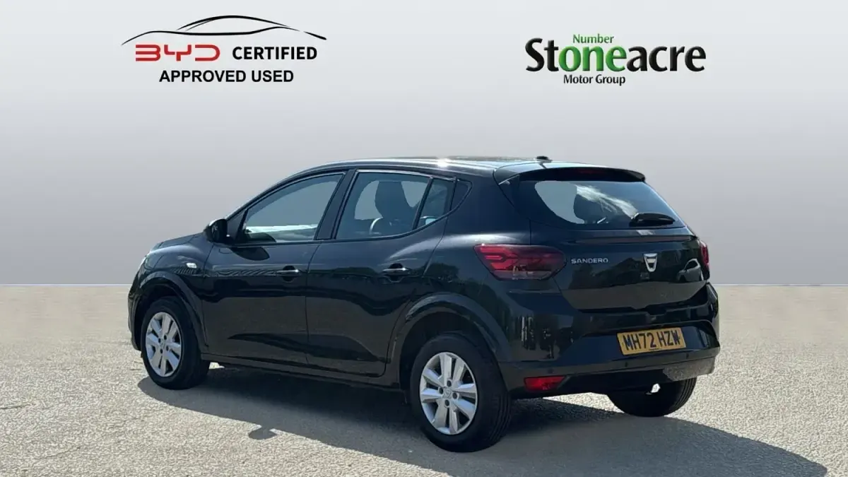 Second-hand Dacia Sandero Comfort 91 CP (66 kW) 2023 Negru Hatchback