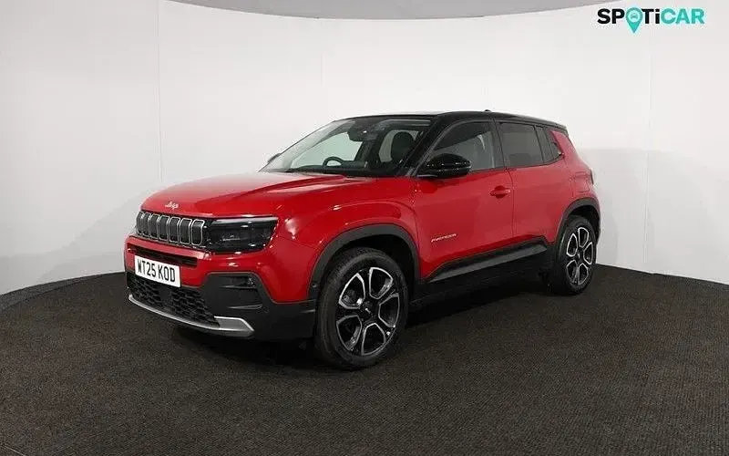 Used Jeep Avenger Summit 101 HP (74 kW) 2025 Red/black SUV