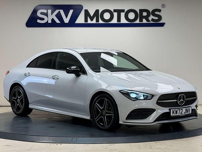Used Mercedes CLA180 AMG Line Premium 136 HP (100 kW) 2023 White Sedan