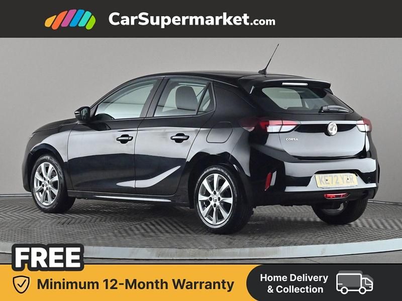 Used Vauxhall Corsa Design Edition 75 HP (55 kW) 2023 Black Hatchback