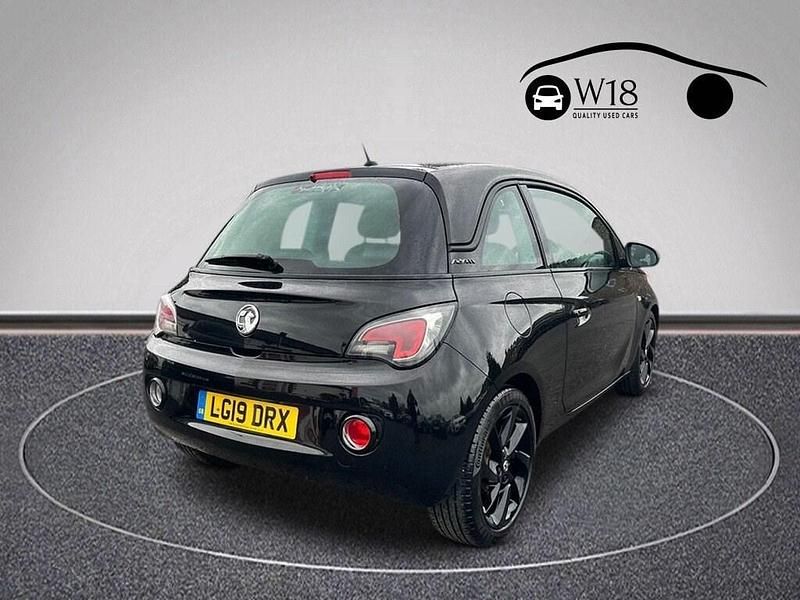 Used Vauxhall Adam 70 HP (51 kW) 2019 Black Hatchback