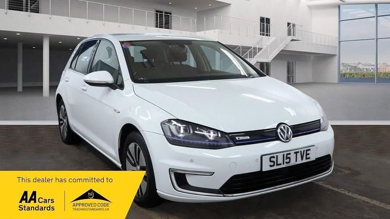 Used VW e-Golf 2015 White Hatchback