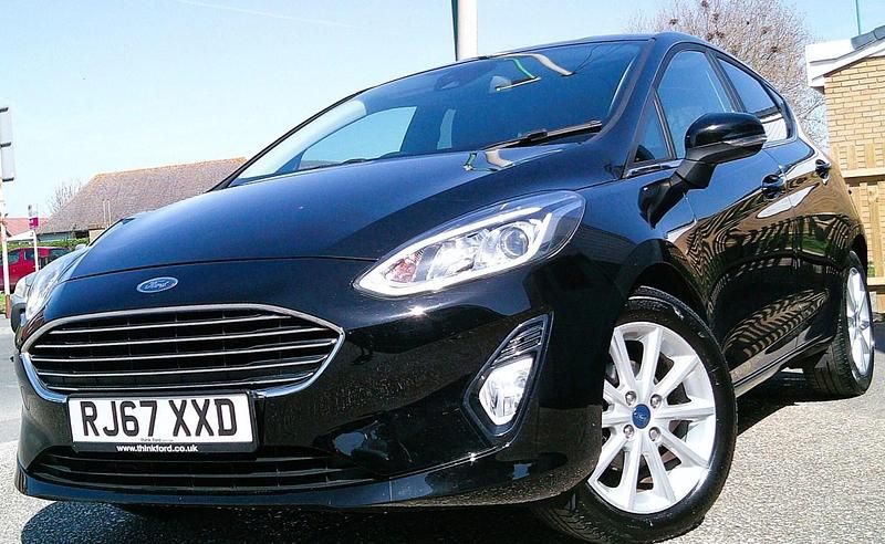Used Ford Fiesta Titanium 2018 Black Hatchback