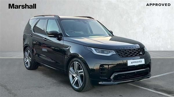 Metallic santorini black Used 2025 Land Rover Discovery 5 HSE Dynamic SUV | £63,691 (Expensive) - Image 1/4