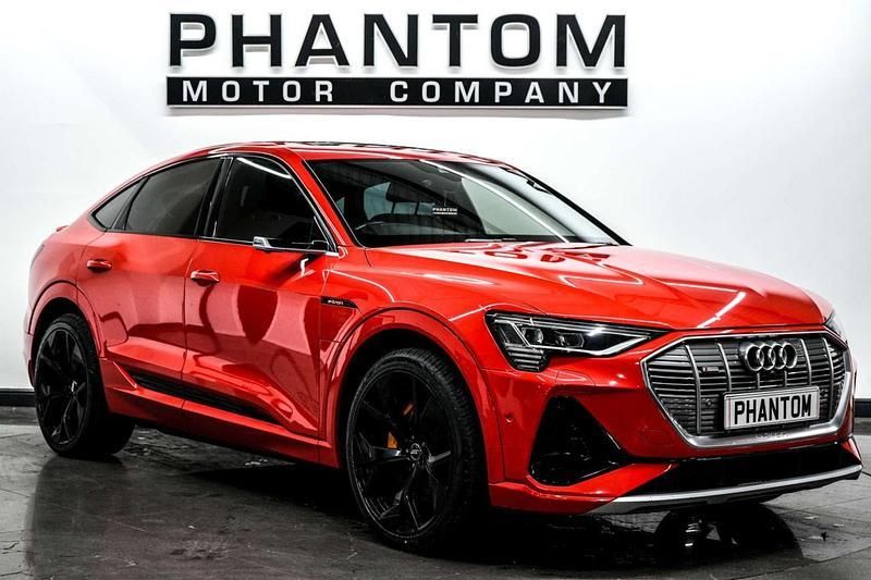Red Used 2020 Audi e-tron S-Line SUV | £23,990 (Fair price) - Image 1/4