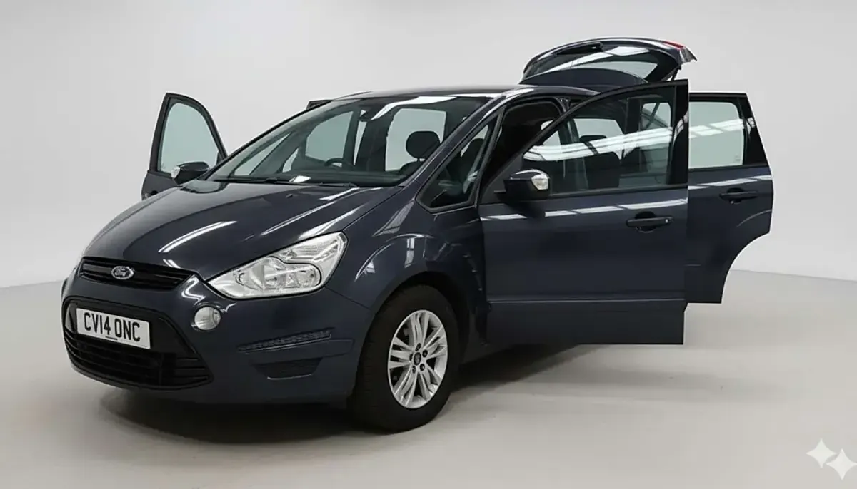 Used Ford S-MAX Zetec 140 HP (102 kW) 2014 Grey MPV