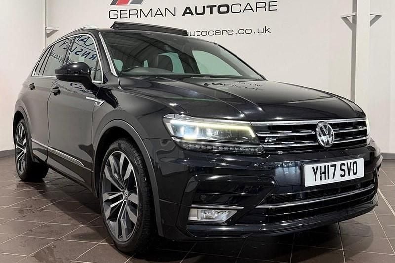 Used VW Tiguan R-line 150 HP (110 kW) 2017 Black SUV