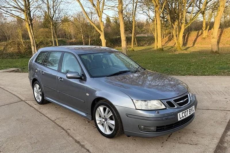 Used Saab 9-3 Anniversary 150 HP (110 kW) 2007 Grey Estate
