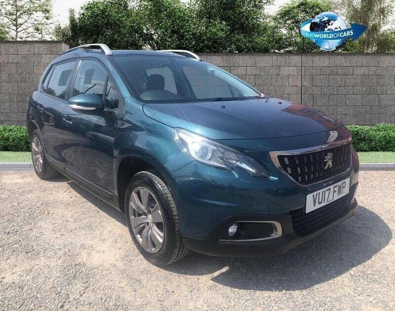 Green Used 2017 Peugeot 2008 Active SUV | £5,199 (Fair price) - Image 1/4