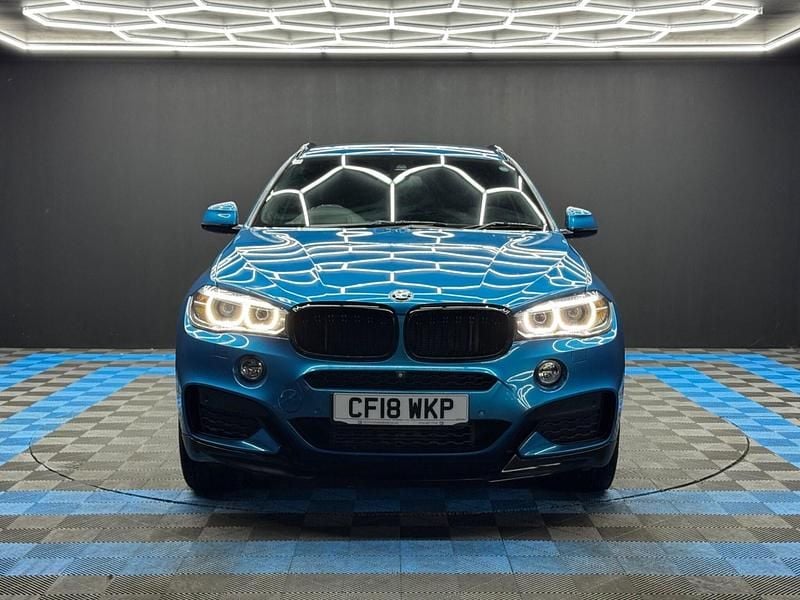 Used BMW X6 M Sport 2018 Blue SUV