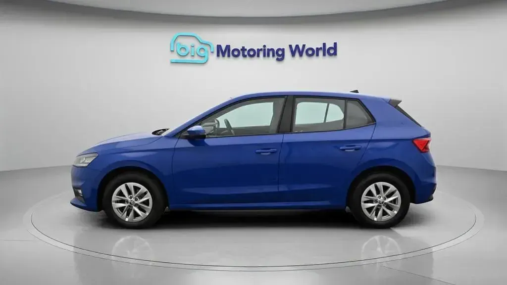 Used Skoda Fabia Comfort 110 HP (80 kW) 2023 Blue Hatchback