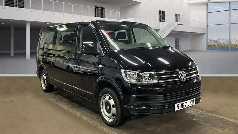 Used VW Transporter SE 150 HP (110 kW) 2017 Black Van