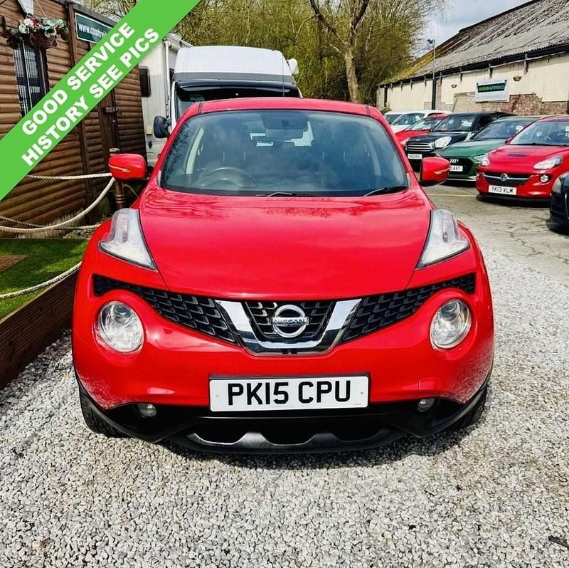 Used Nissan Juke Acenta 110 HP (80 kW) 2015 Red SUV