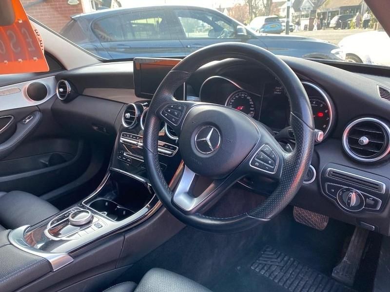 Used Mercedes C200 2017 Blue Sedan