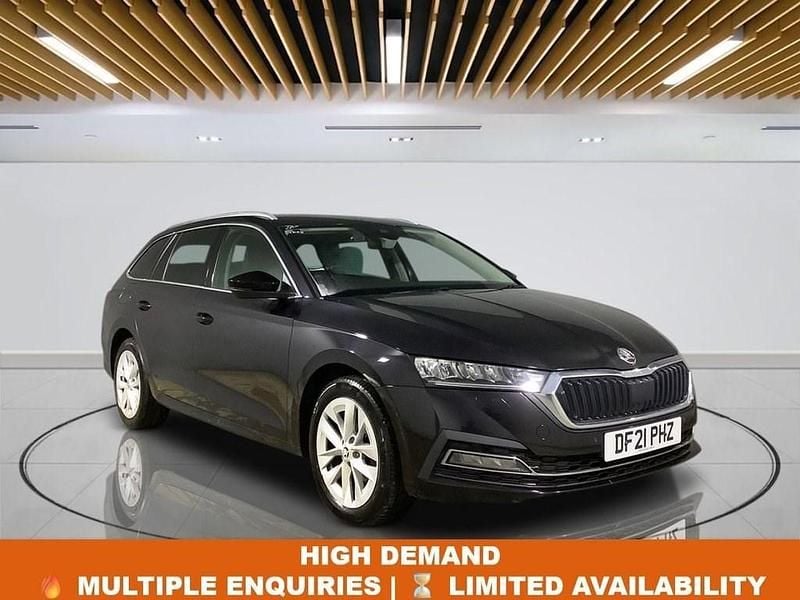 Used Skoda Octavia SE L 150 HP (110 kW) 2021 Black Estate