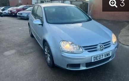 Begagnad VW Golf V Match 2007 Silver Halvkombi