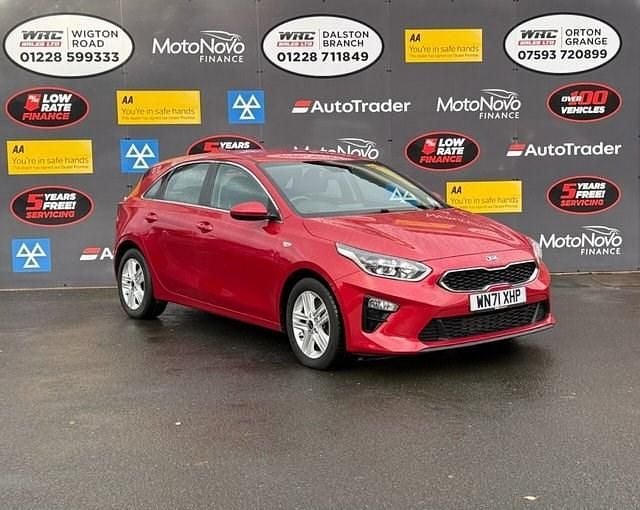 Used Kia Ceed 134 HP (98 kW) 2021 Red Hatchback