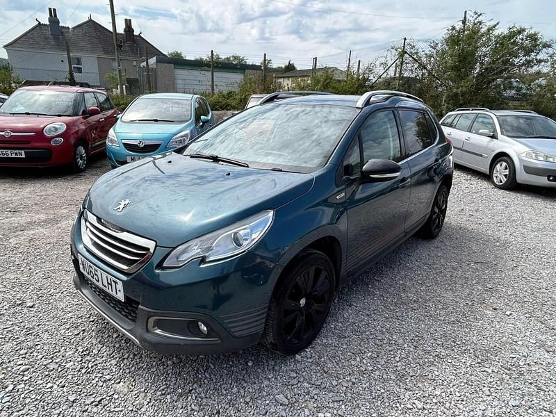 Begagnad Peugeot 2008 2015 Grön SUV
