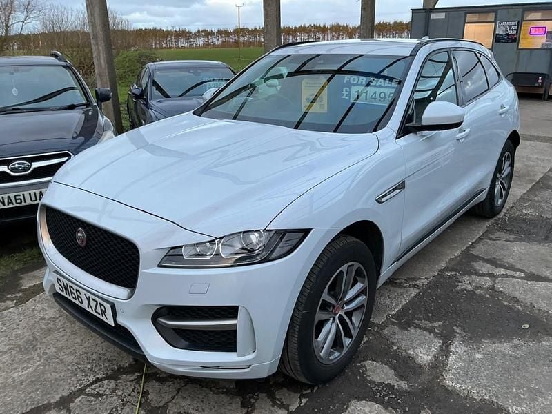Used Jaguar F-Pace R-Sport 2017 White SUV