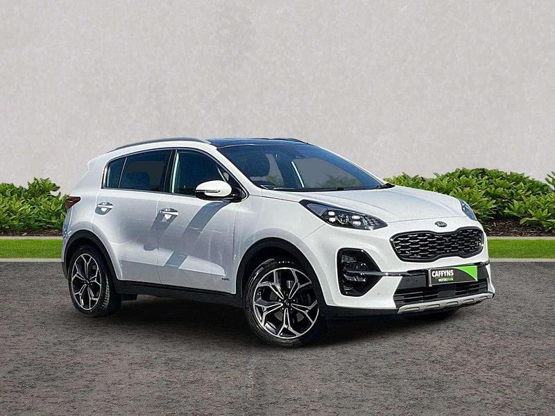 White Used 2021 Kia Sportage GT-Line S SUV | £22,295 (Good price) - Image 1/4
