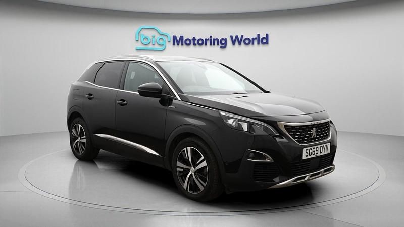 Used Peugeot 3008 GT-line 131 HP (96 kW) 2019 Black SUV