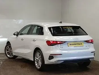Used Audi A3 Sport 150 HP (110 kW) 2023 White Sedan