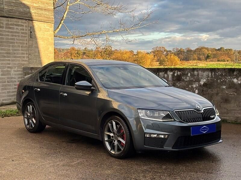 Grey Used 2015 Skoda Octavia vRS Hatchback | £8,495 (Fair price) - Image 1/4