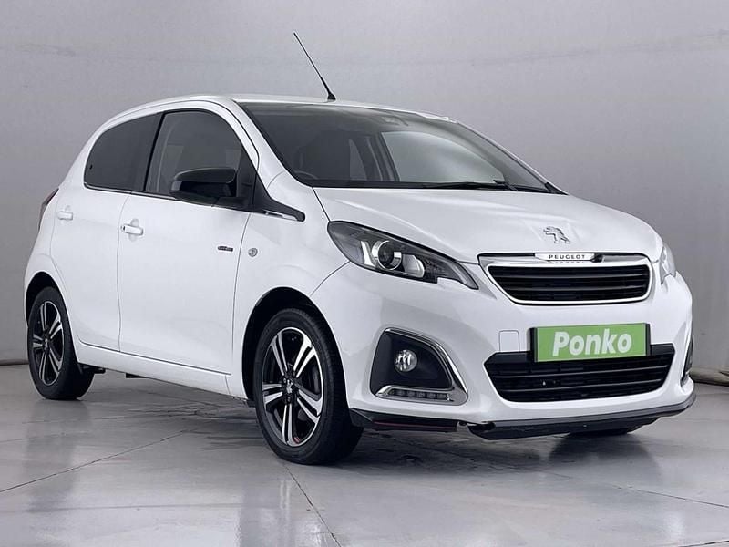 Used Peugeot 108 GT-line 2017 White Hatchback