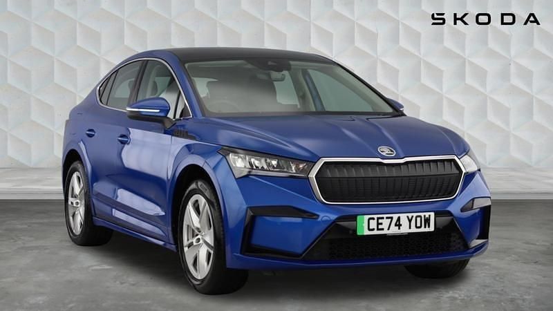Used Skoda Enyaq iV 210 kW (286 HP) 2024 Race blue metallic SUV