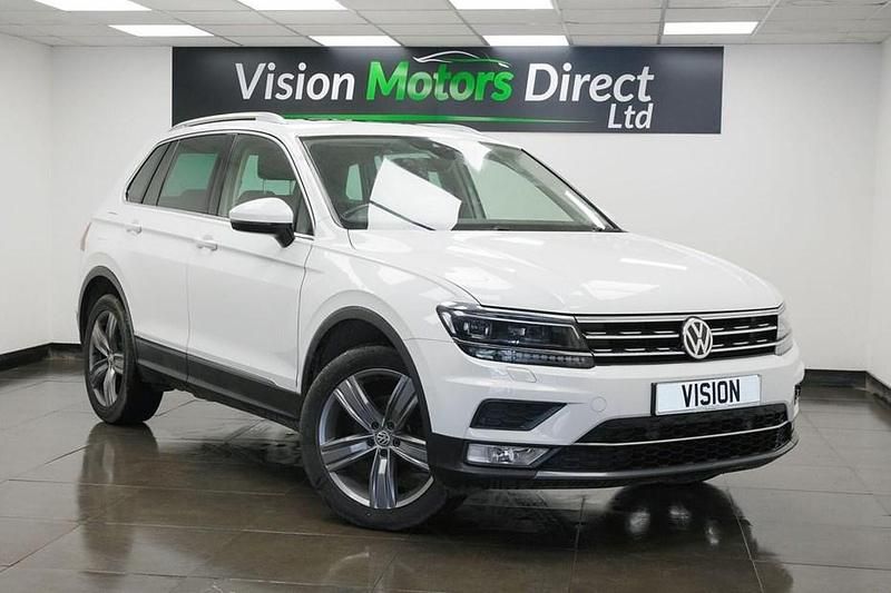 Used VW Tiguan SEL 150 HP (110 kW) 2016 White SUV