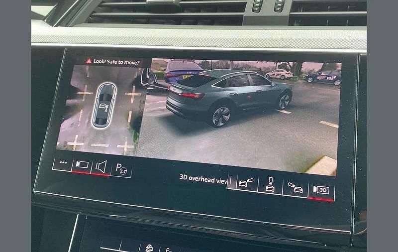 Used Audi Q8 e-tron Black Edition 300 kW (408 HP) 2024 Blue SUV