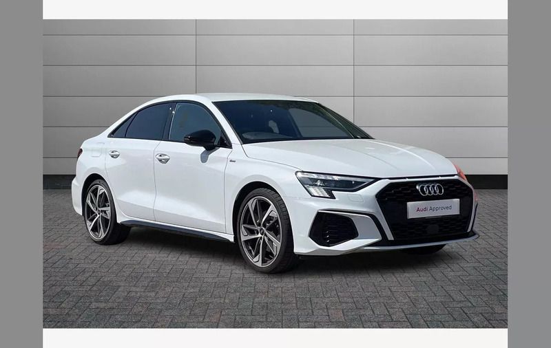Glacier white Used 2022 Audi A3 Design Sedan | £27,295 (A bit pricey) - Image 1/4
