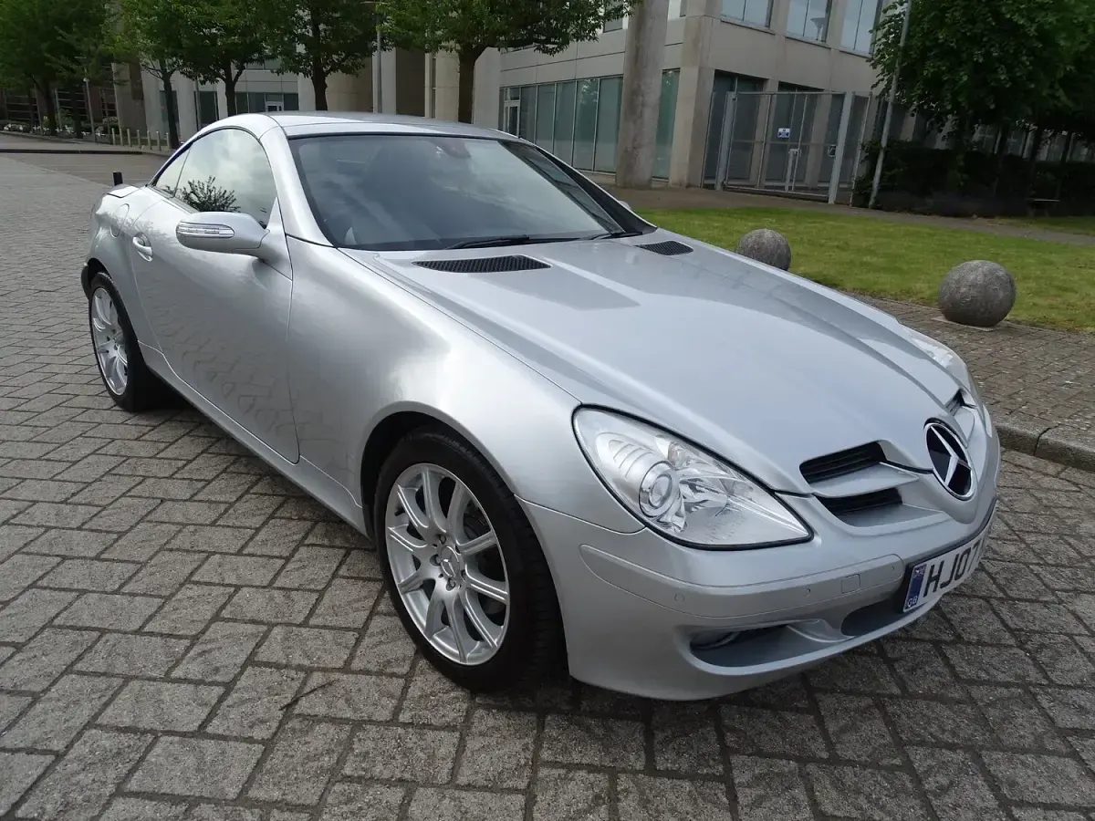 Used Mercedes SLK280 2007 Silver Cabriolet
