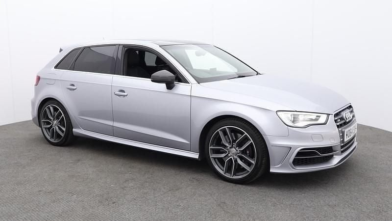 Used Audi S3 Sportback Design 300 HP (220 kW) 2014 Silver Hatchback