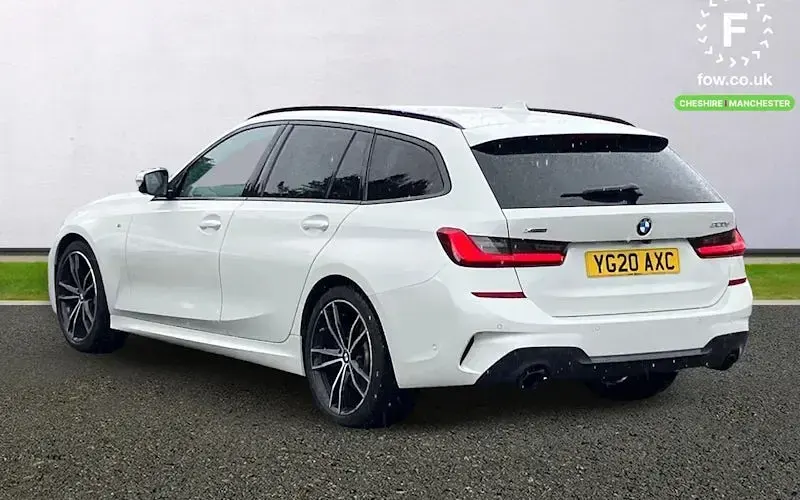 Used BMW 320 M Sport 190 HP (139 kW) 2019 White Estate
