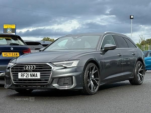 Grey Used 2021 Audi A6 S-Line Estate | £27,490 (Fair price) - Image 1/4