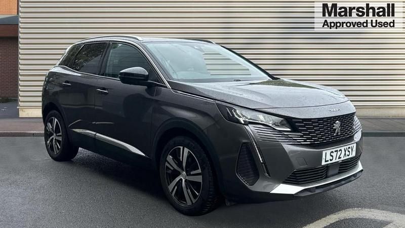Grey Used 2022 Peugeot 3008 Allure Premium | £18,974 (Fair price) - Image 1/4