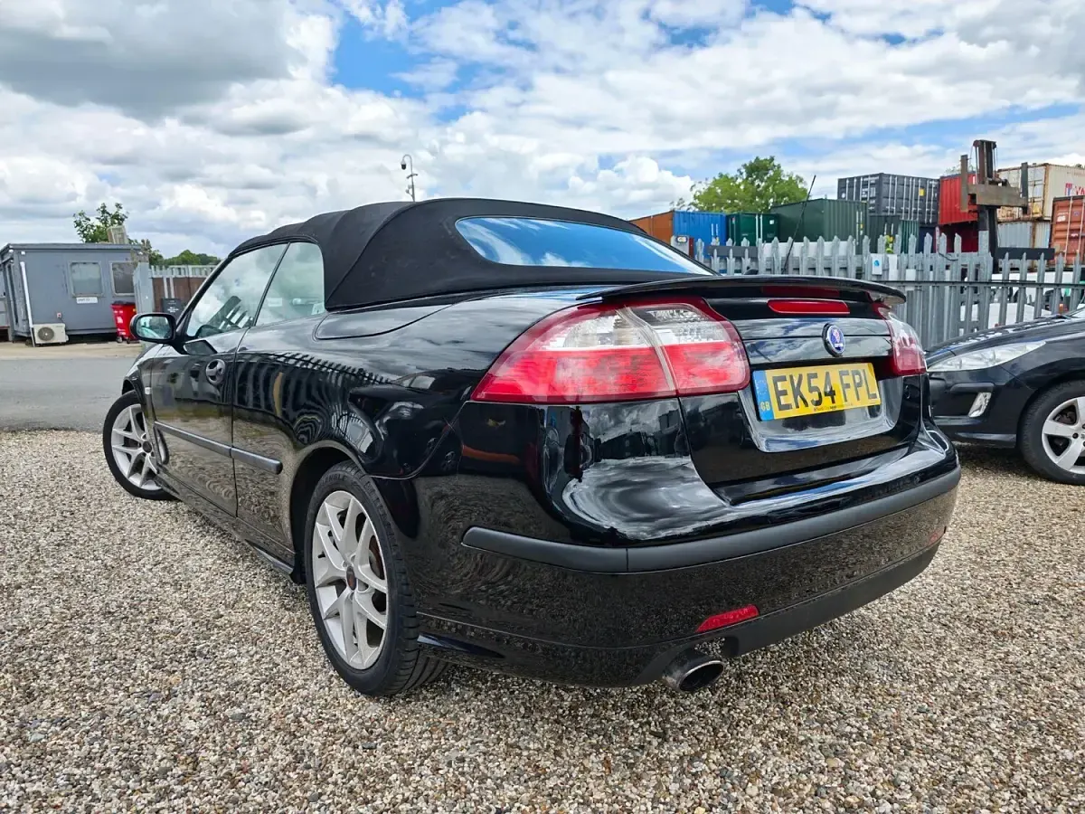 Used Saab 9-3 Cabriolet Aero 2004 Black Cabriolet