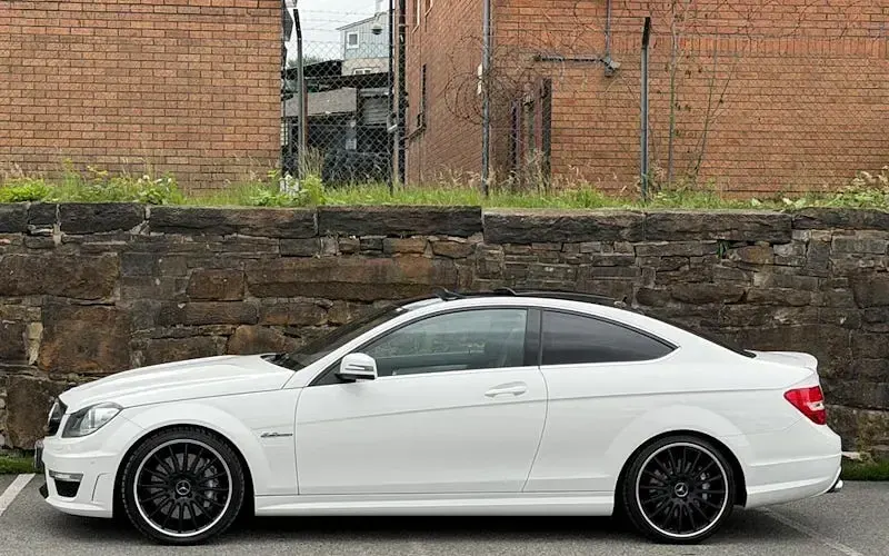 Used Mercedes C63 AMG AMG Edition 1 457 HP (336 kW) 2014 White Coupe
