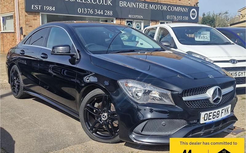 Used Mercedes CLA180 AMG line 122 HP (89 kW) 2019 Sedan