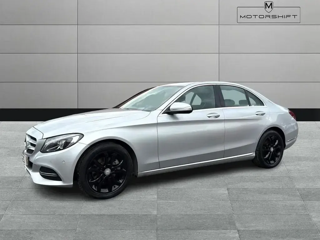 Begagnad Mercedes C220 170 HK (125 kW) 2015 Silver Sedan