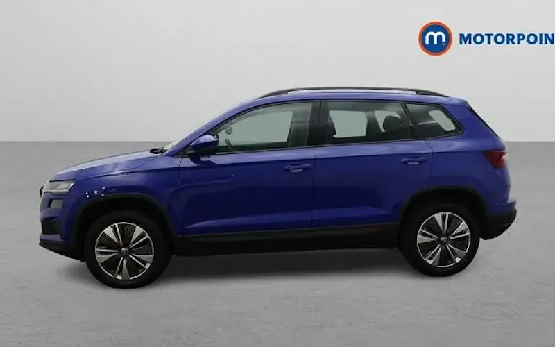 Used Skoda Karoq SE Drive 110 HP (80 kW) 2024 Blue SUV